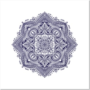 Mandala 07 (Light Edition) Posters and Art